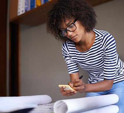 Woman Writing Notes