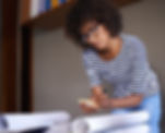 Young Woman Making Notes