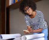 Young Woman Making Notes