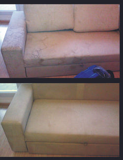 Czyszczenie tapicerki, pranie