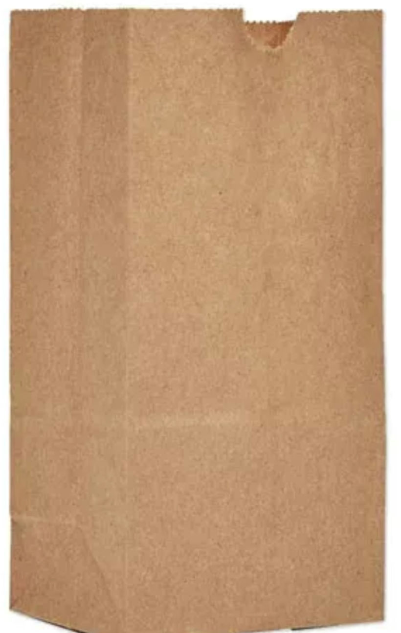 #4 brown bags (500)case