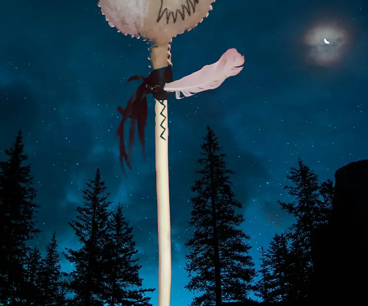 Hochet Corbeau & Iktomi