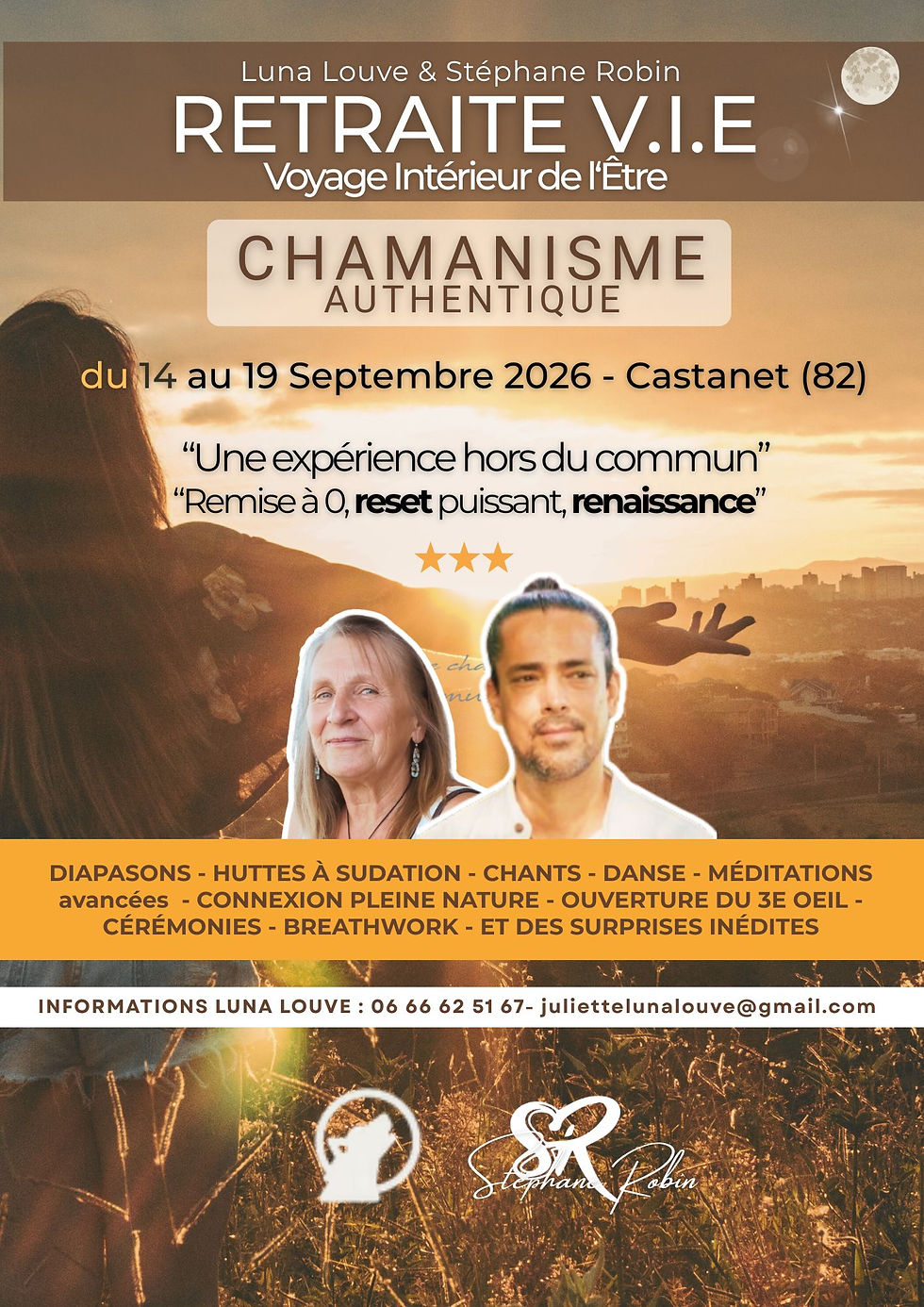 Retraite Voyage Intérieur de l'Être - Chamanisme authentique