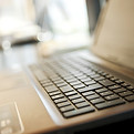 Laptop Keyboard Closeup