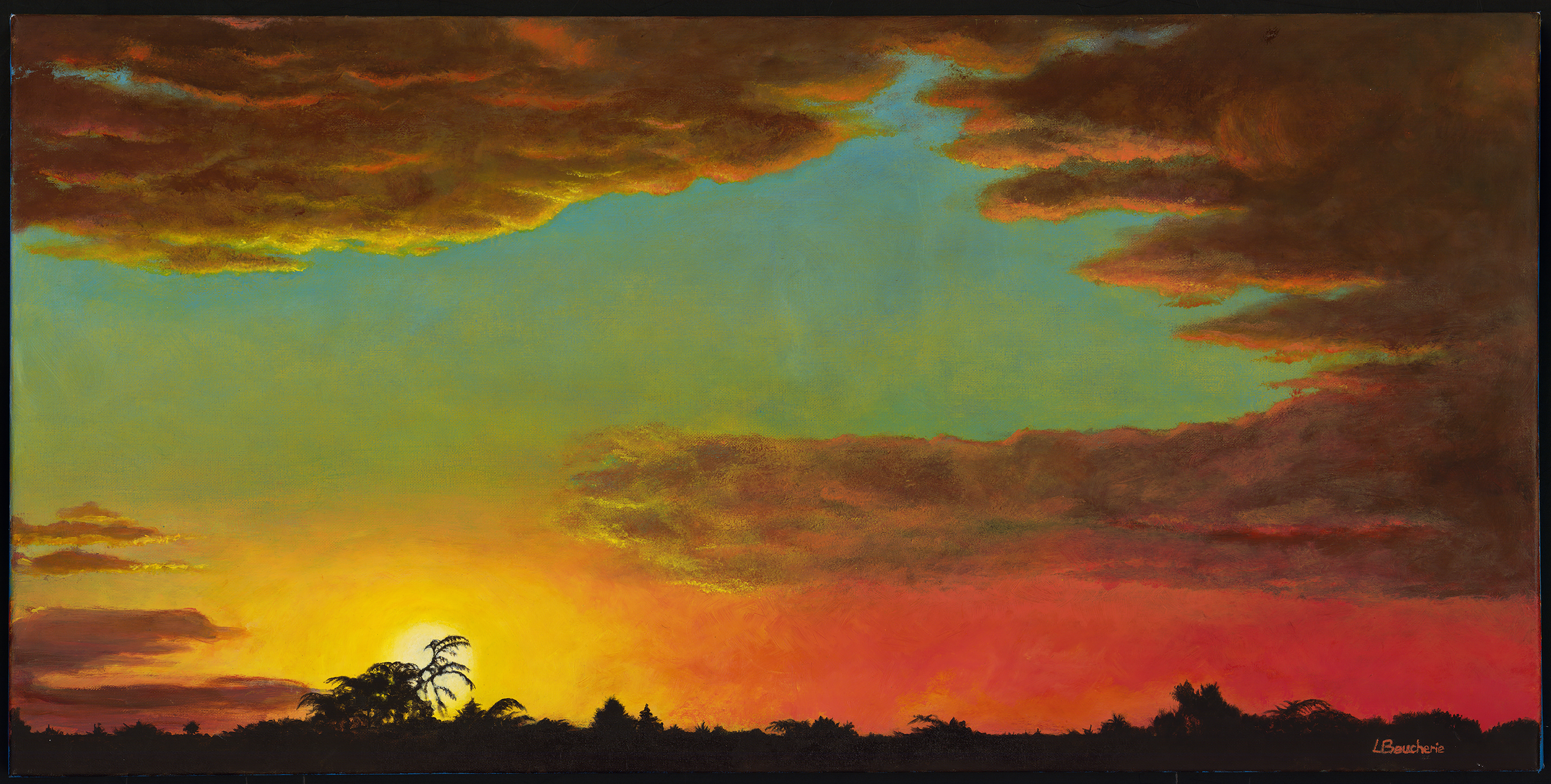 Saint-Simon sunset I