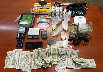 Traffic stop in Delano leads to seizure of a firearm and narcotics