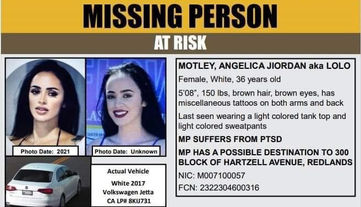 Missing Person, Angelica Jiordan Motley Aka Lolo