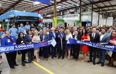 AVTA and BYD Celebrating Milestones in Electric Bus Technology