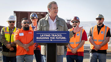 Gov. Newsom announces major high-speed rail milestone, track installation to begin
