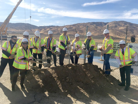 Groundbreaking Ceremony Held for Armagosa Creek Recharge Project