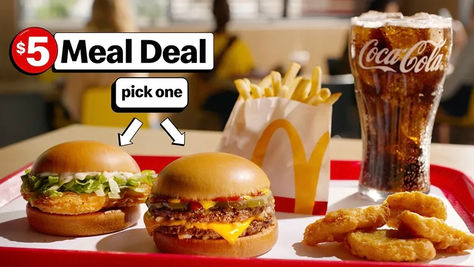 McDonald's unveils new $5 meal deal coming this summer