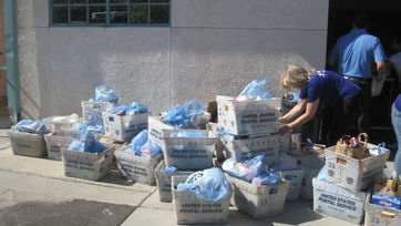 Volunteer Opportunities Available for Stamp Out Hunger Food Drive Sorting at SAVES