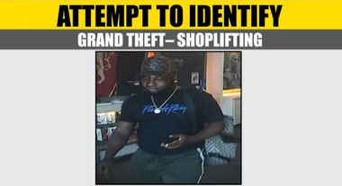 Police need help identifying grand theft suspect.