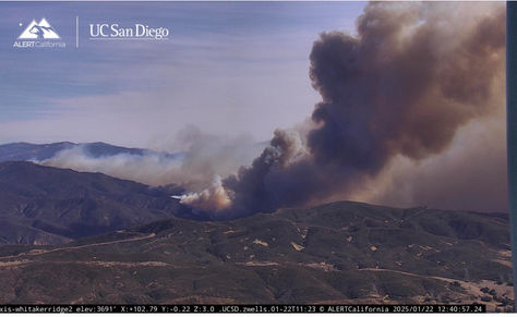 HUGHES FIRE ERUPTS IN CASTAIC AREA, BURNS AT LEAST 3,400 ACRES