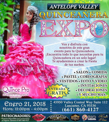 Antelope Valley Quinceañera Expo 2018