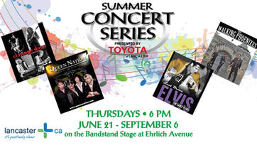 City of Lancaster Announces 2018 Summer Concert Series presented by Toyota of Lancaster