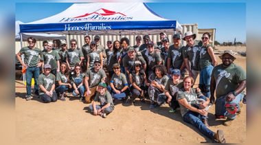 Celebs Build Homes for Veterans with Homes 4 Families