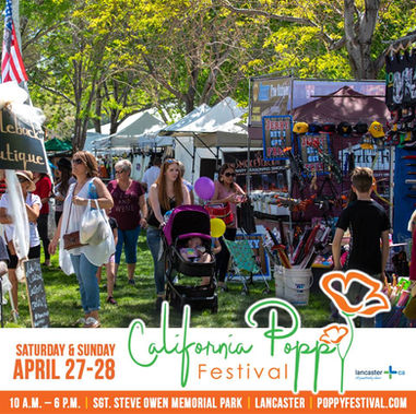 VENDOR OPPORTUNITIES AVAILABLE FOR
28TH ANNUAL CALIFORNIA POPPY FESTIVAL™