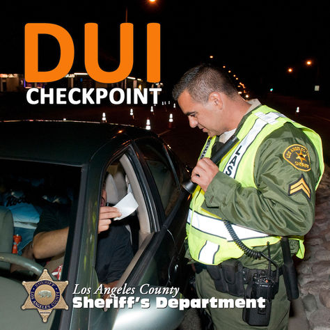 DUI and Driver's License checkpoint in Palmdale nets 13 arrests.