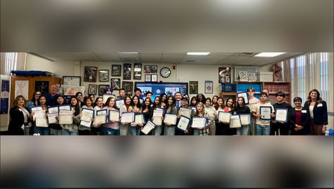 Palmdale High School Students Finish Inaugural Care Program with Kaiser Permanente Antelope Valley.