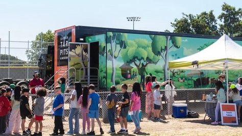 First-Ever La Brea Tar Pits Mobile Museum Visit to Antelope Valley