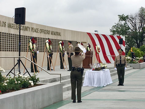Sheriff McDonnell Held 49th Annual Los Angeles County Peace Officers’ Memorial Ceremony and Wall Ded
