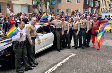 Los Angeles County Sheriff’s Department is proudly introducing the LASD Pride Patch to honor LGBTQ P