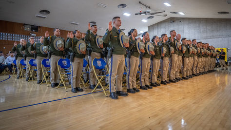 Gov. Newsom welcomes the largest CHP graduating class in over two years.