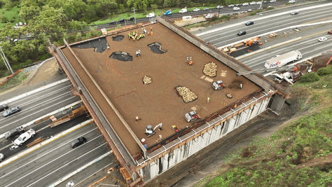 Wildlife bridge construction 101 freeway reaches major milestone
