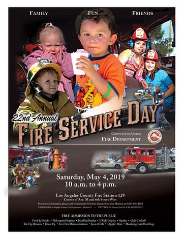 LA COUNTY FIRE DEPARTMENT 22nd ANNUAL FIRE SERVICE DAY