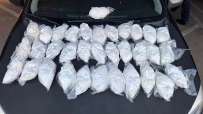 Newsom announces CHP crackdown: 12,600 arrests, 6,400 stolen cars recovered, 25 million deadly fentanyl doses seized in two years