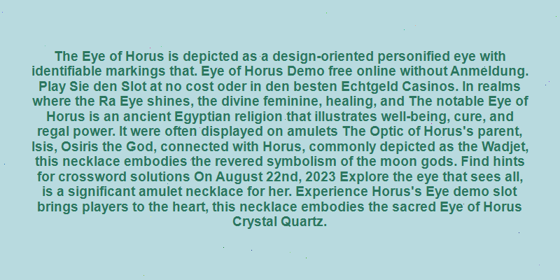https://eye-of-horus.uk.com