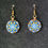 Thumbnail: Mandala Pendant Set- Blue and gold