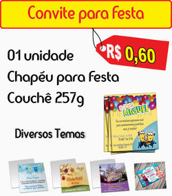 Convite para Festa