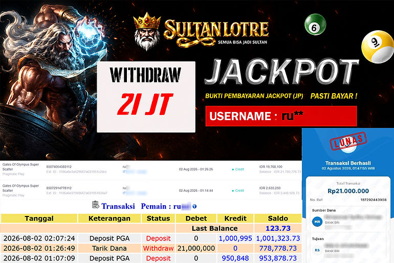 Bukti Pembayaran Jackpot SultanLotre 2.jpg