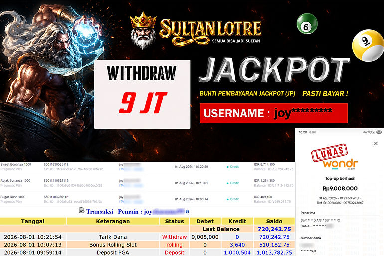 Bukti Pembayaran Jackpot SultanLotre 7.jpg