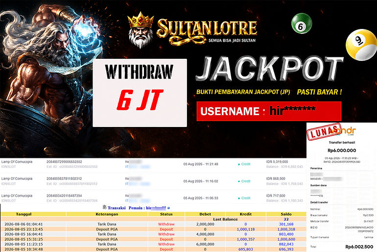 Bukti Pembayaran Jackpot SultanLotre 2.jpg