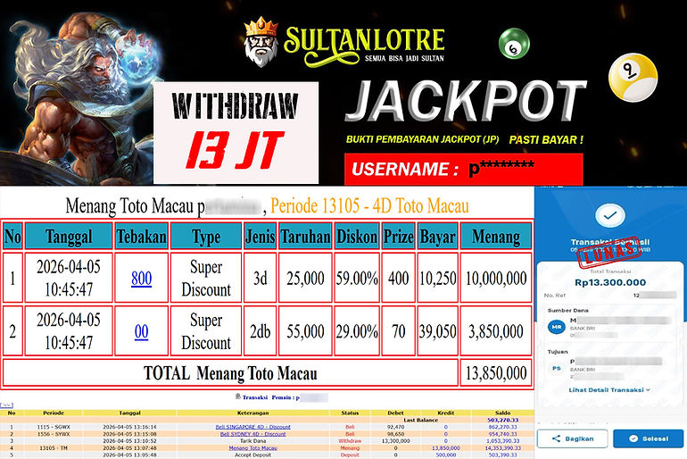 Bukti Pembayaran Jackpot SultanLotre (1).jpg