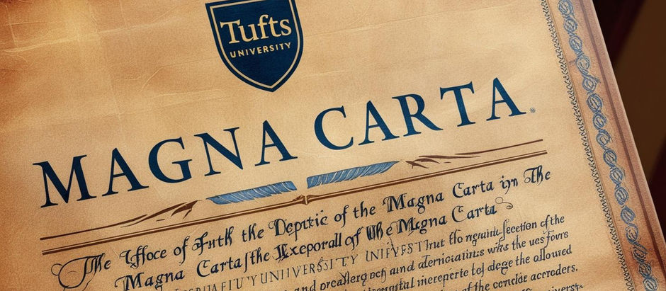 This Is My Magna Carta:  Tufts' Post-Bacc & MS in Computer Science.