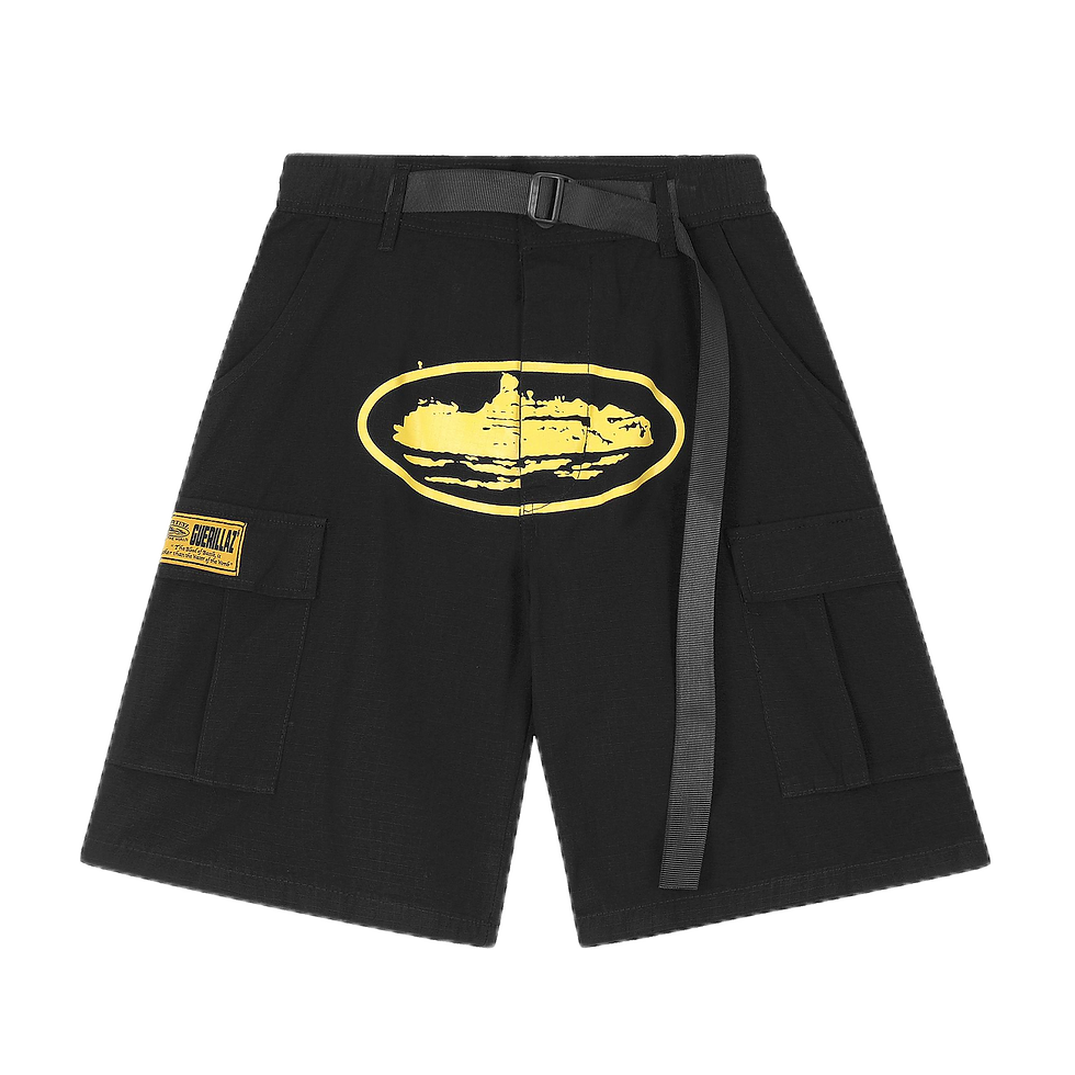 C0RTEIZ SHORTS YELLOW