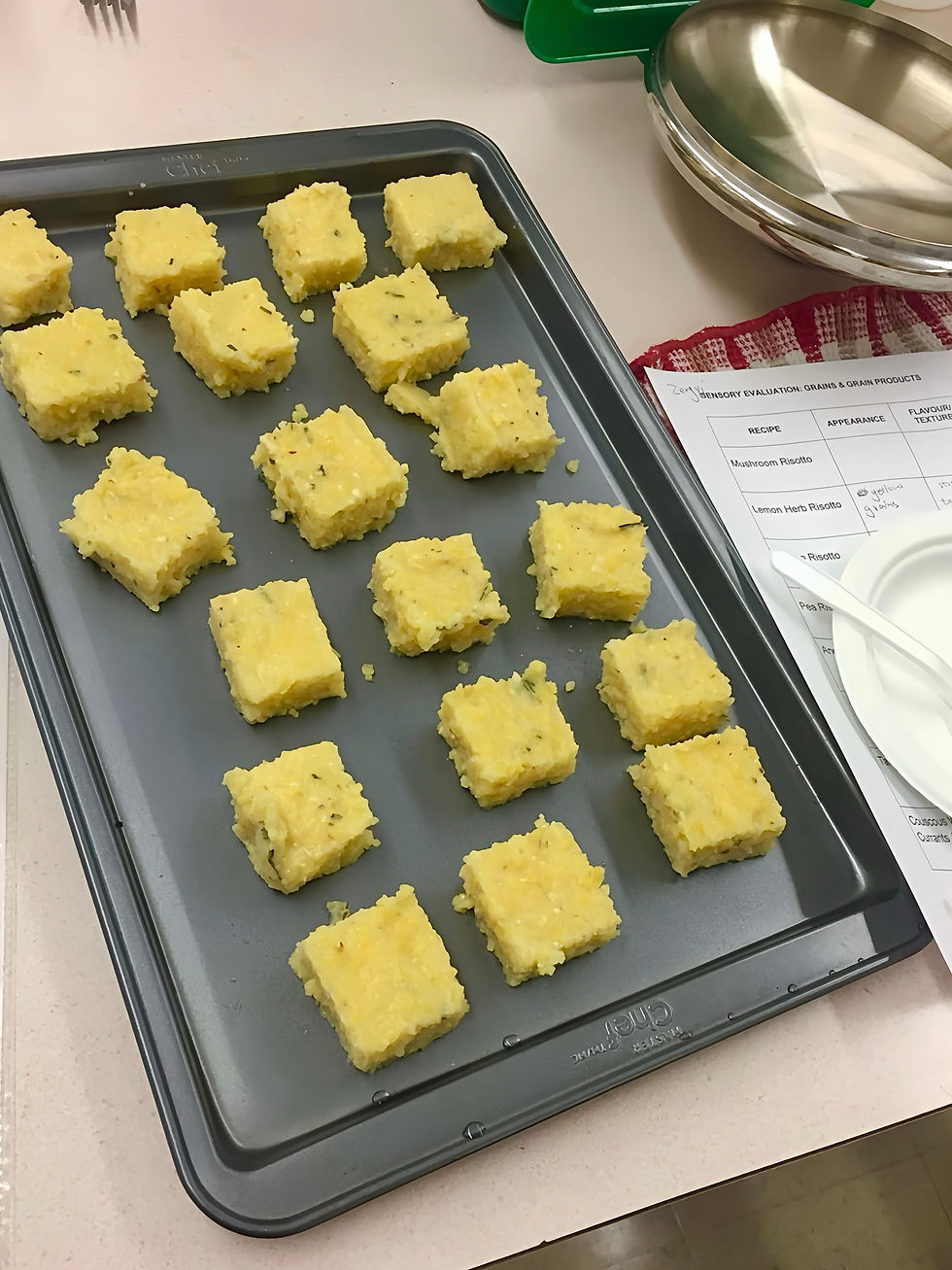 Polenta prepared