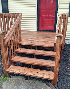 Deck cleaning service