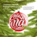 Christmas Ball Animated Mockups Set