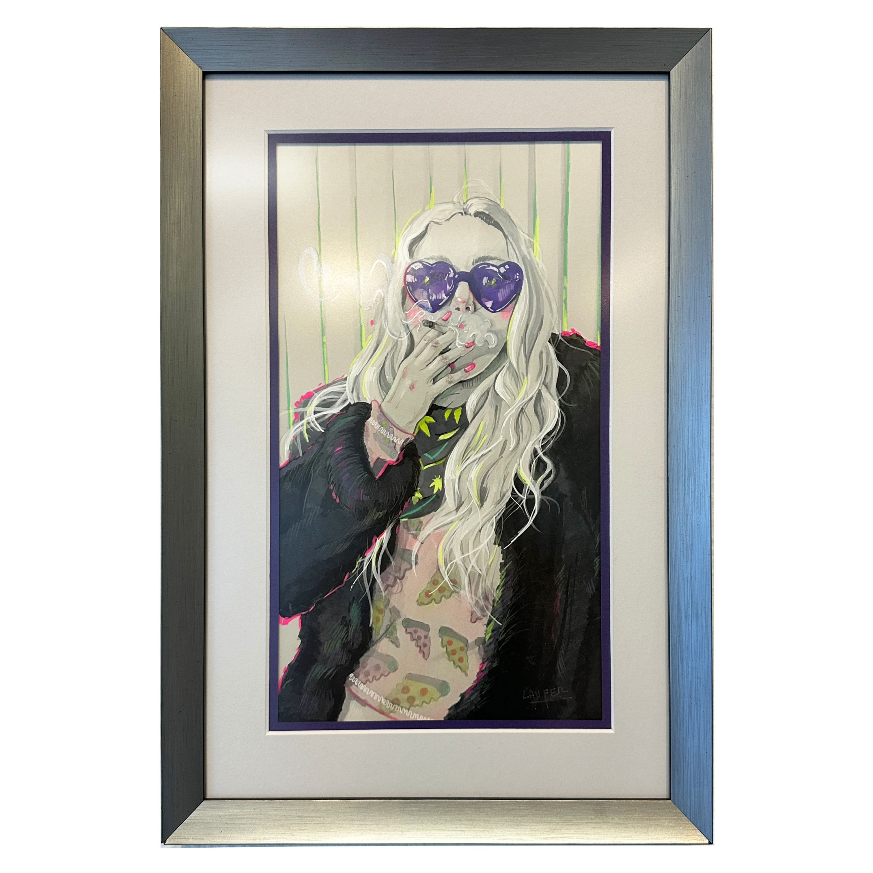 Smoke Break | Framed Fine Art Print