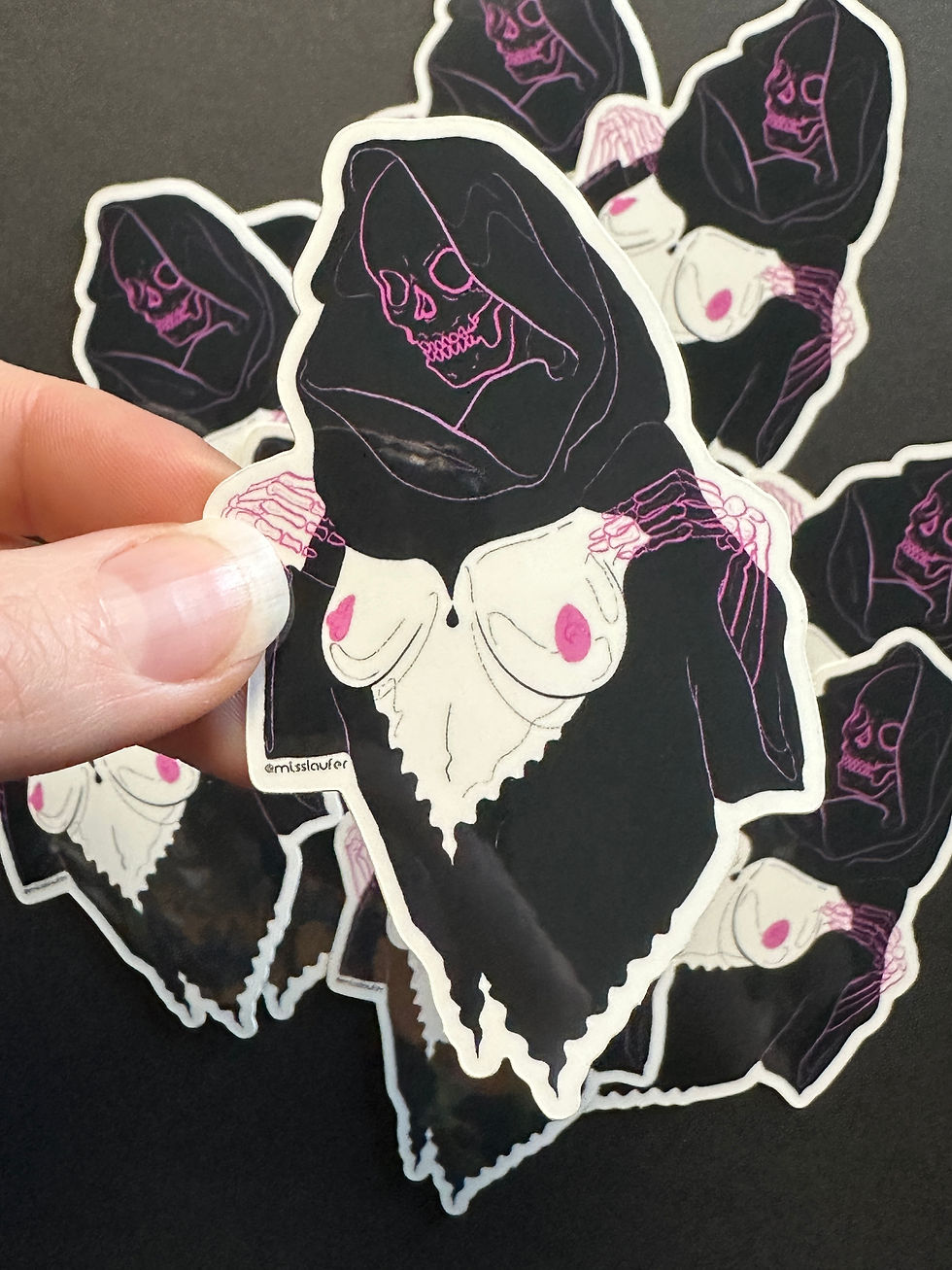 Thumbnail: Scandalous Death |  Vinyl Sticker
