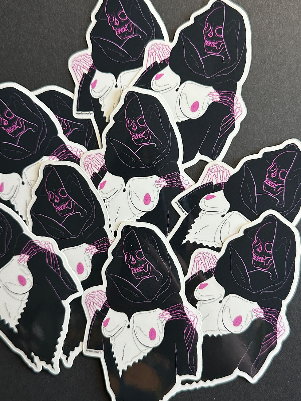 Thumbnail: Scandalous Death |  Vinyl Sticker