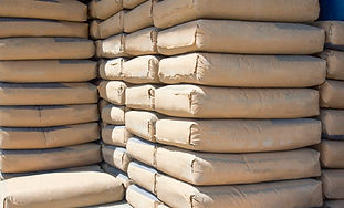 Cement Sacks Pile