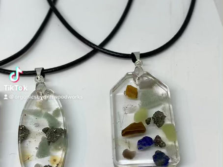 WEAR YOUR INTENTIONS!        Pendant Necklace collection              is up on the site now!