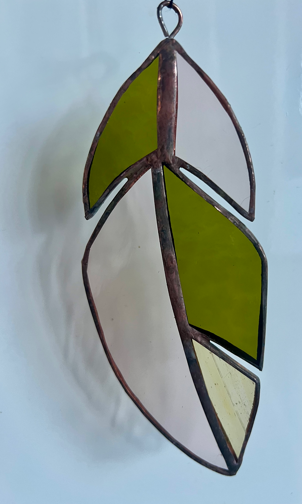 Miniature : Mobile Plume vitrail couleur