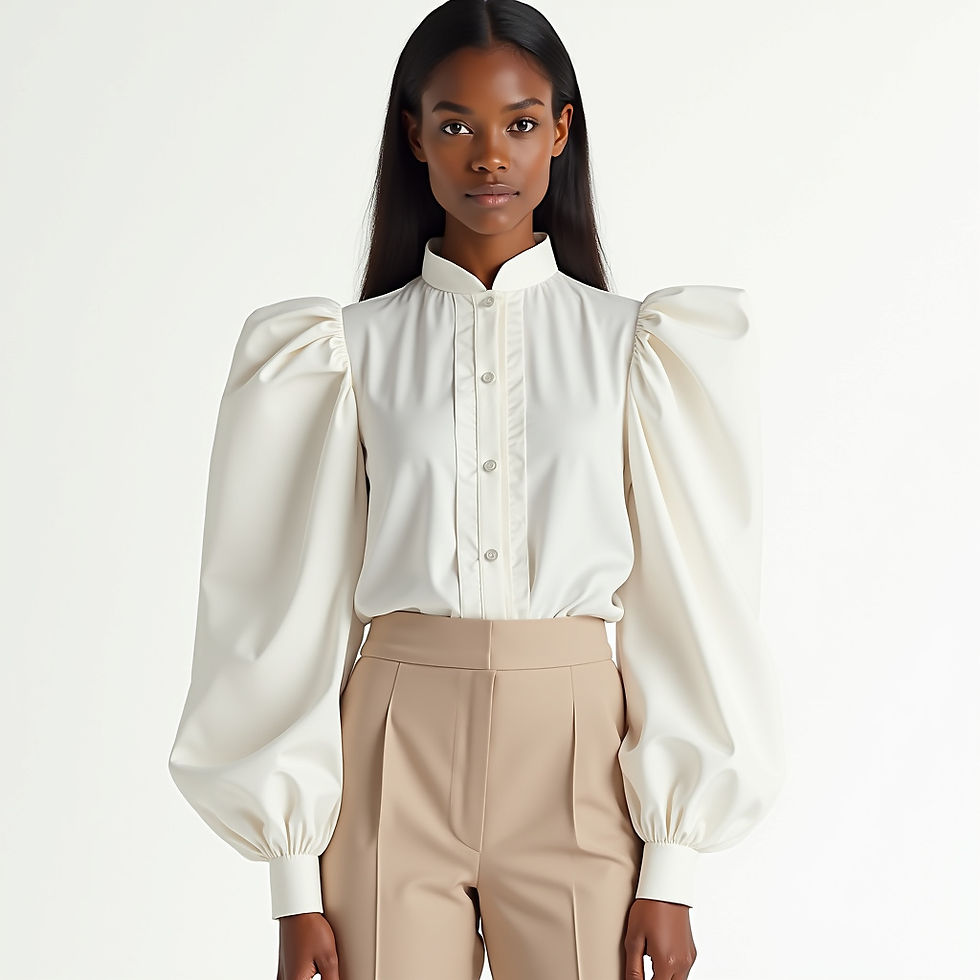 Blouse Manche Bouffante